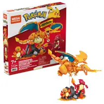 MEGA Pokémon Construx Charmander evolutie