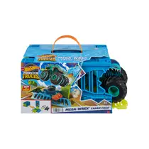 Hot Wheels Monster Trucks Mega-Wrex Crashkooi speelset