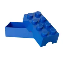 LEGO LUNCHBOX BRICK 8 BLAUW