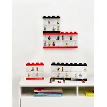 LEGO VITRINE MINIFIGURE 8 ZWART