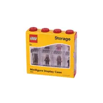 LEGO VITRINE MINIFIGURE 8 ROOD