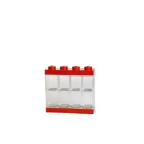 LEGO minifiguur opbergbox 8-delig - rood