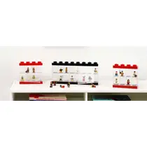 LEGO VITRINE MINIFIGURE 16 ZWART