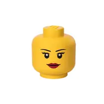 LEGO grote opbergbox hoofd Girl