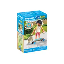 PLAYMOBIL My life jongen met hond 71612