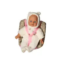 BEAU BABYPOP 33 CM IN POPPENZITJE