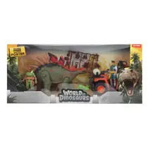 WORLD OF DINOSAURS SPEELSET QUAD + DINO