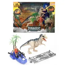 World of Dinosaurs speelset met dino en accessoires