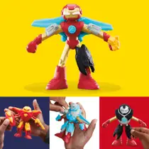 PLAY-DOH MARVEL IRON MAN HARNASLABORATOR