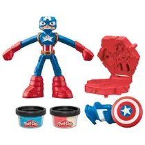 PLAY-DOH MARVEL CAPTAIN AMERICA-STEMPELS