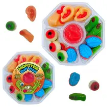 Funny Candy Monster dip box