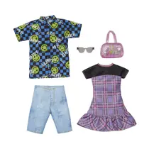 Barbie Fashions Beach outfit poppen 2-pack