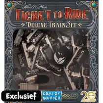 Ticket to Ride 20th Anniversary Deluxe Train set - zwart