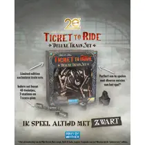 TICKET TO RIDE 20TH DELUXE TRAIN ZWART