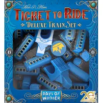 TICKET TO RIDE 20TH DELUXE TRAIN BLAUW