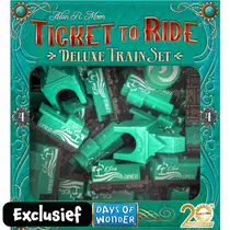 Ticket to Ride 20th Anniversary Deluxe Train set - groen