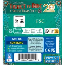 TICKET TO RIDE 20TH DELUXE TRAIN GROEN