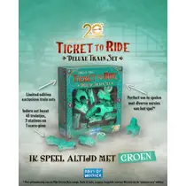 TICKET TO RIDE 20TH DELUXE TRAIN GROEN