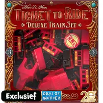 Ticket to Ride 20th Anniversary Deluxe Train set - rood