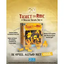 TICKET TO RIDE 20TH DELUXE TRAIN GEEL