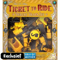 Ticket to Ride 20th Anniversary Deluxe Train set - geel