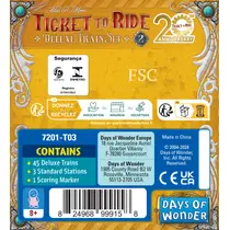 TICKET TO RIDE 20TH DELUXE TRAIN GEEL