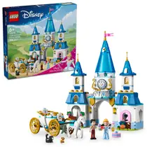 LEGO Disney Princess Assepoesters kasteel en paardenkoets 43275