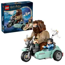 LEGO Harry Potter Hagrid en Harry's rit op de motor 76443