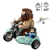 LEGO HP 76443 HAGRID™ EN HARRY'S RIT OP