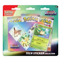 Pokémon TCG Scarlet & Violet Prismatic Evolutions Tech Sticker Collection Leafeon