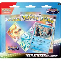 Pokémon TCG Scarlet & Violet Prismatic Evolutions Tech Sticker Collection Glaceon