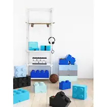 LEGO opbergbox brick 4 - blauw