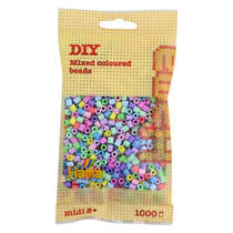 Hama strijkkralen - pastel - 1000 stuks