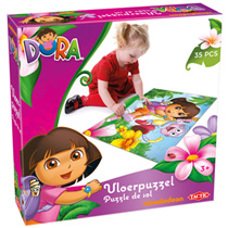 Dora vloerpuzzel - 35 stukjes