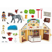 PLAYMOBIL Country speelbox paardenstal 5418 productafbeelding 2