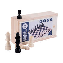 Longfield Games schaakstukken in kistje