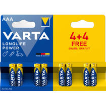 Varta High Energy AAA 4+4 Gratis productafbeelding 2