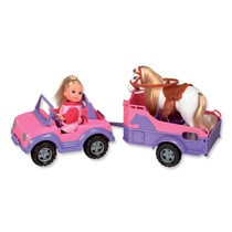 Evi Love jeep met paardentrailer productafbeelding 3