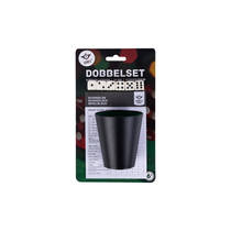 Longfield Games dobbelbeker met dobbelstenen en scoreblokje
