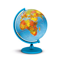 Wereldbol met licht - blauw productafbeelding 2