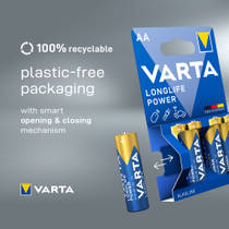 VARTA Longlife Power AA-batterijen 4-delig productafbeelding 5