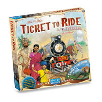 Ticket to Ride India + kaart Zwitserland - uitbreiding