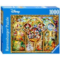 Ravensburger puzzel De mooiste Disney thema's - 1000 stukjes
