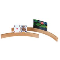 Longfield Games kaarthouder hout - 35 cm