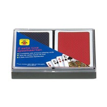 Longfield Games speelkaarten kadoset - set van 2