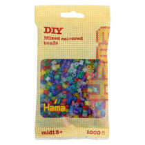 Hama strijkkralen glitter - 1000-delig