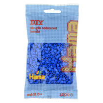 Hama strijkkralen - donker blauw - 1000-delig