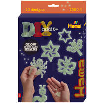 Hama strijkkralen Glow in the Dark set