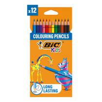BIC Tropicolors kleurpotloden set -12-delig