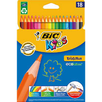 BIC Kids Ecolution kleurpotloden - 18 stuks